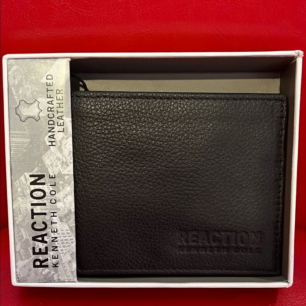 Kenneth Cole Reaction Brown Leather Wallet